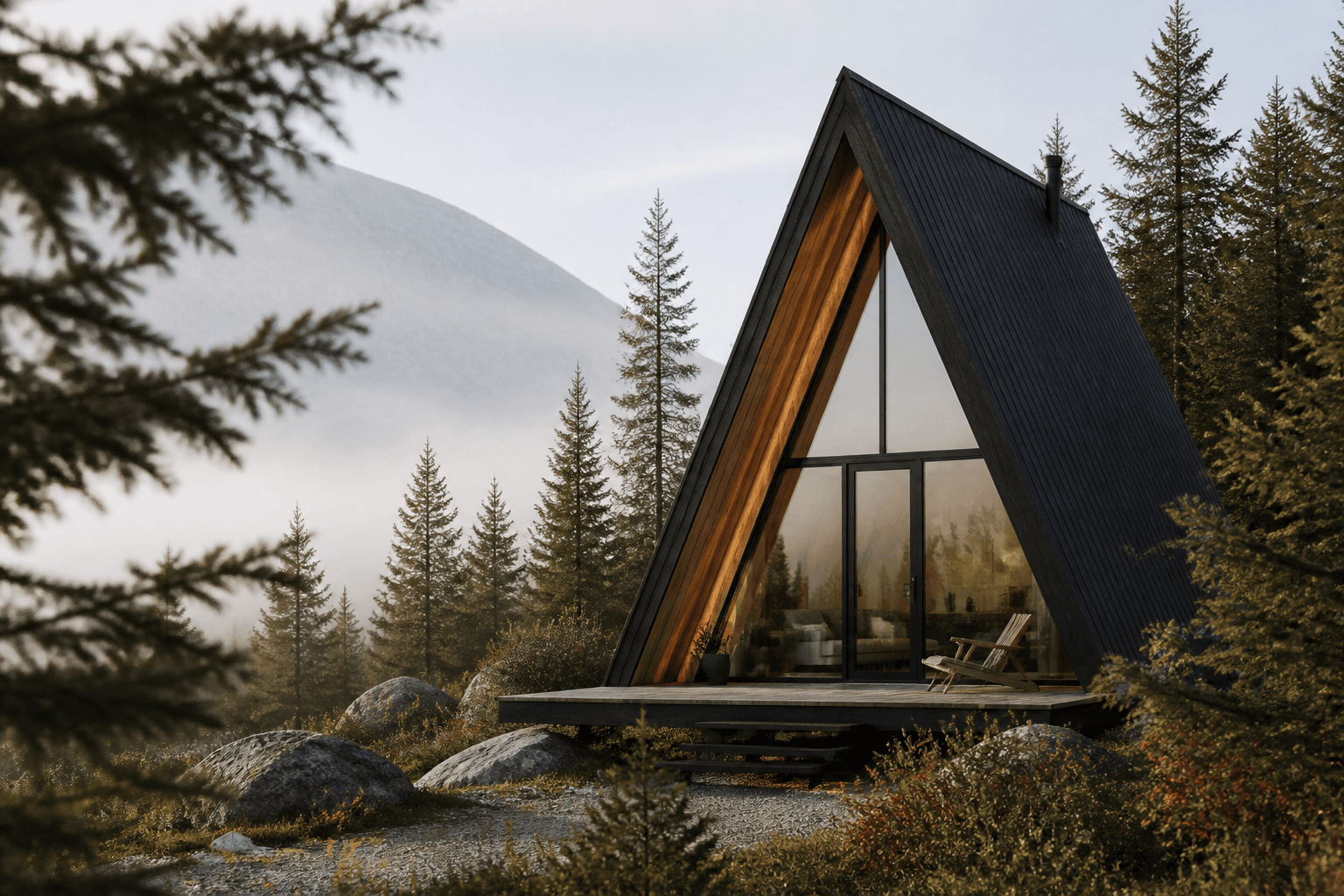 A-Frame Cabin